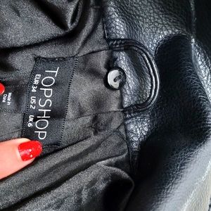 Leather jacket size 2